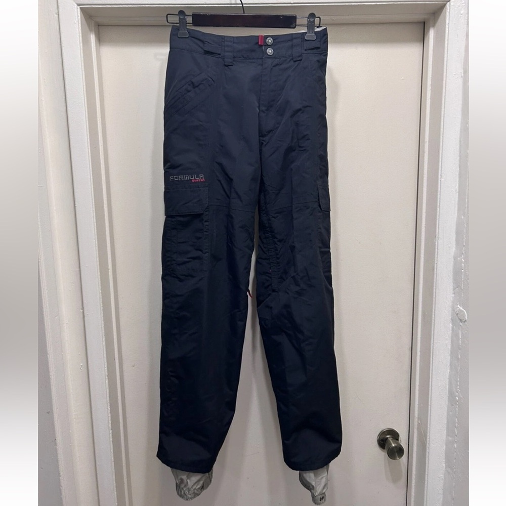 Burton Snowboarding Cargo Pants Womens Small Black Snowboard Formula Ski Skiing